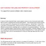 Gap Funding for Land and Property Development