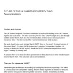 Future of the UK Shared Prosperity Fund