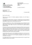 Letter from Miatta Fahnbulleh MP (MHCLG) to Cllr Keith Cunliffe (Chair of Industrial Communities Alliance) on neighbourhood definition